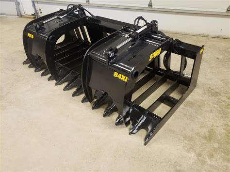 skid steer grapple add on|heavy duty skid steer grapple.